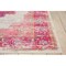 Homeroots 5 x 7 ft. Ivory & Fuchsia Distressed Area Rug 385323 - alternate 2